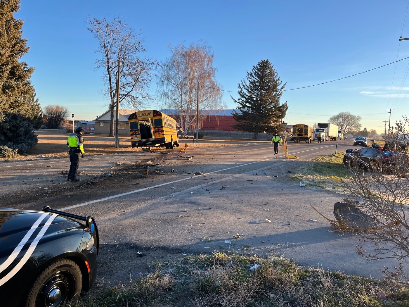 School buses crash in Idaho with several kids hurt, including 1 flown to hospital | iNFOnews.ca School buses crash in Idaho with several kids hurt, including 1 flown to hospital | iNFOnews.ca