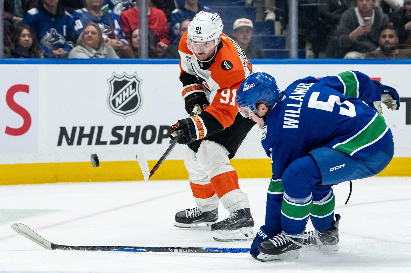 Flyers top Canucks 6-3 in head coach Rick Tocchet's return to Vancouver | iNFOnews.ca