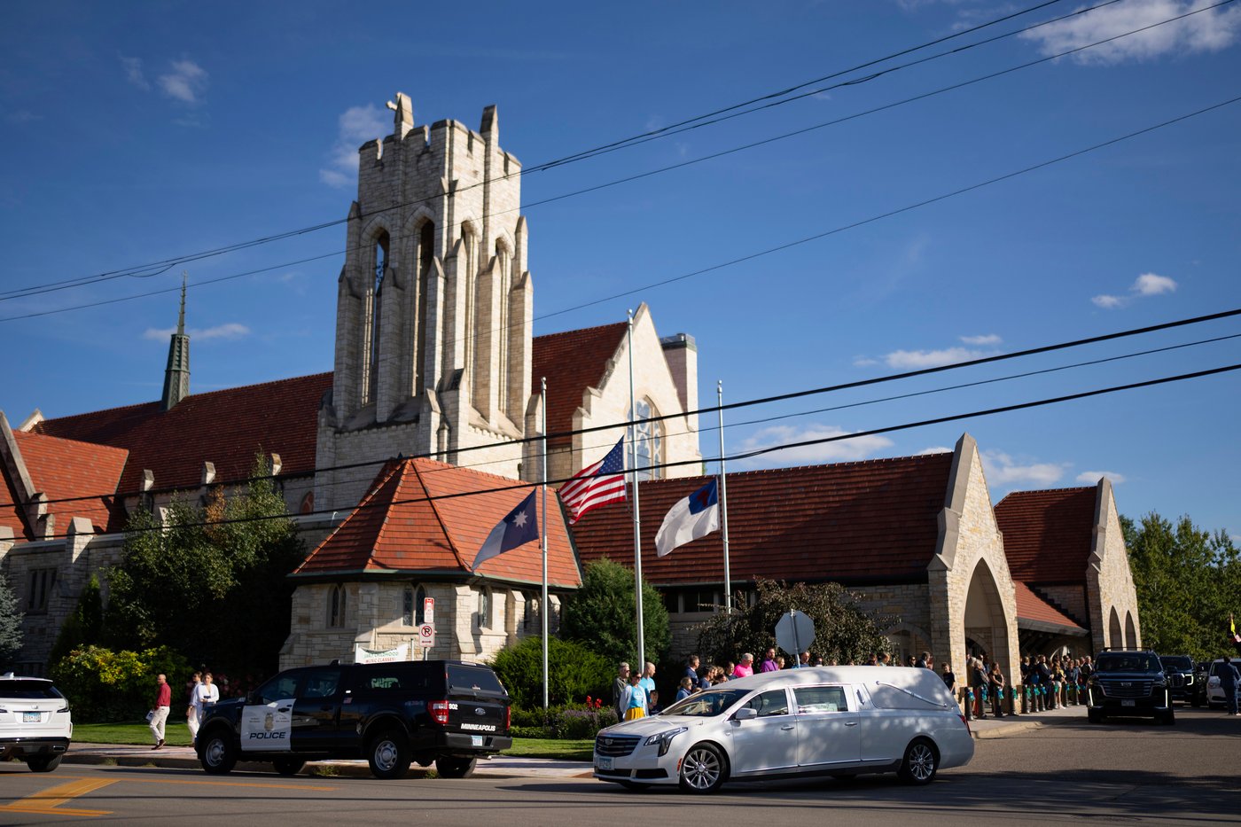 Hundreds mourn 8-year-old Fletcher Merkel, who was killed in a mass shooting at a Minneapolis church | iNFOnews.ca Hundreds mourn 8-year-old Fletcher Merkel, who was killed in a mass shooting at a Minneapolis church | iNFOnews.ca