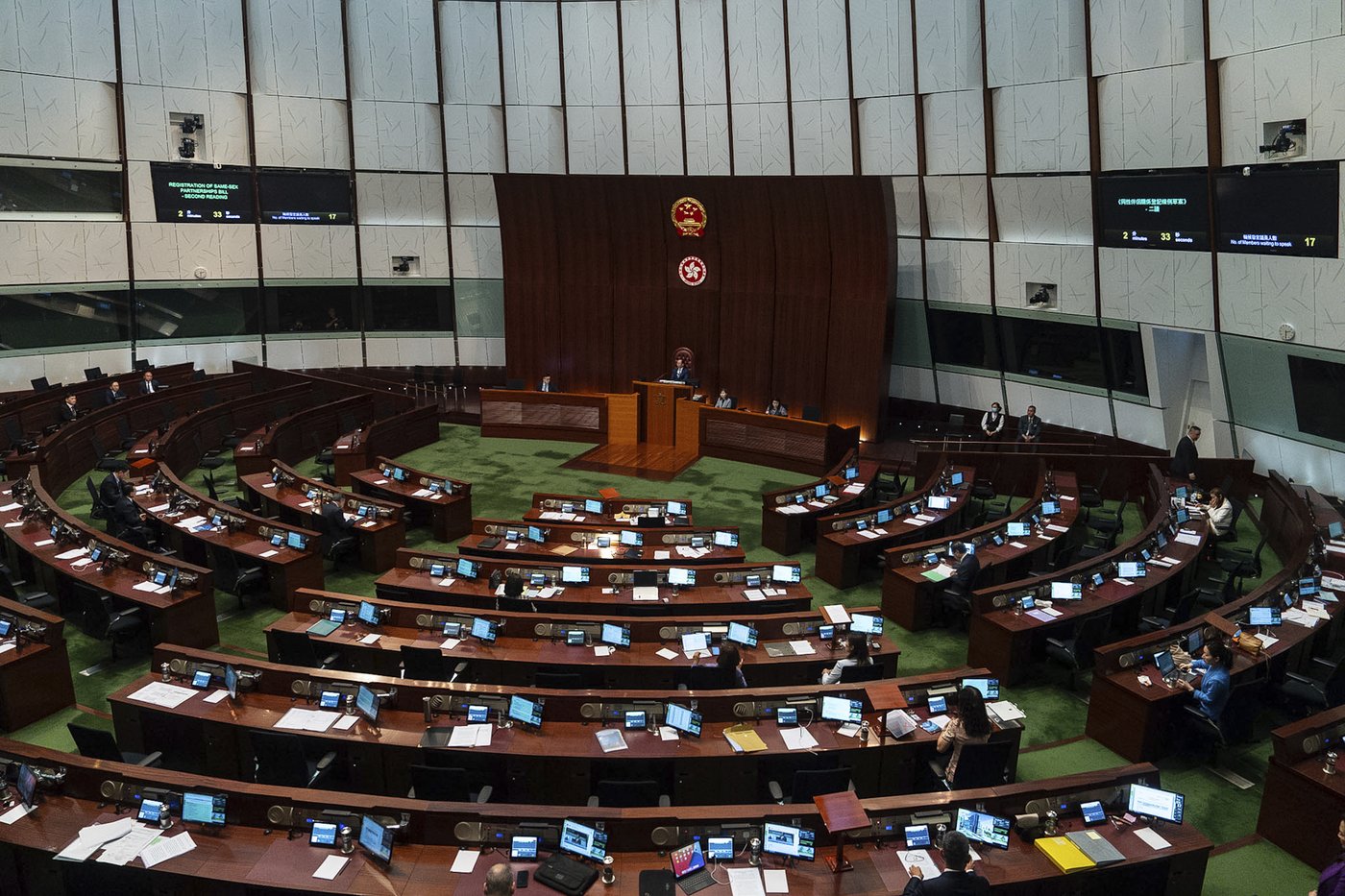 Hong Kong lawmakers reject a bill recognizing same-sex partnerships | iNFOnews.ca