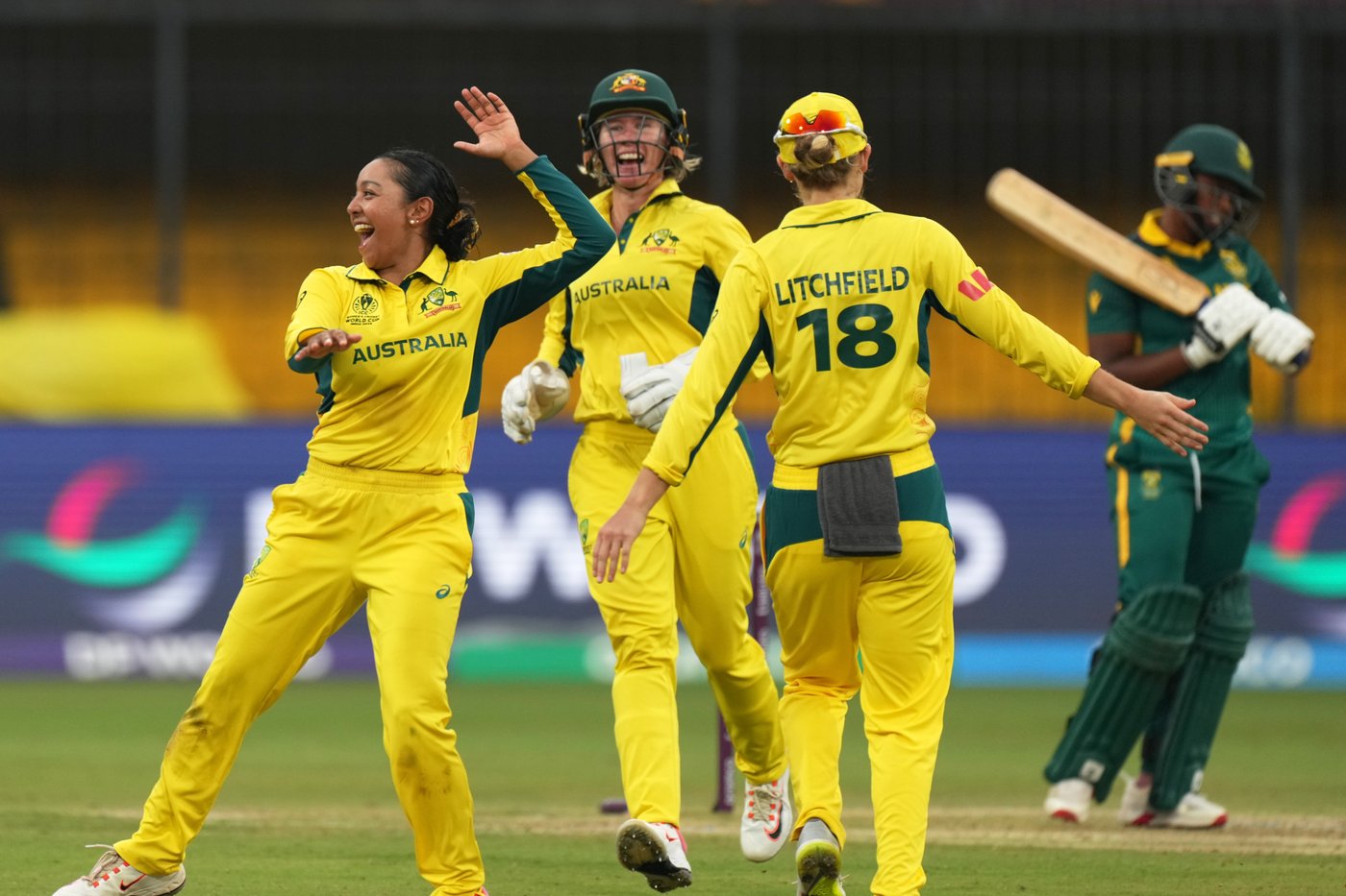 Alana King takes a record 7-18 at Women’s Cricket World Cup as Australia routs South Africa | iNFOnews.ca Alana King takes a record 7-18 at Women’s Cricket World Cup as Australia routs South Africa | iNFOnews.ca