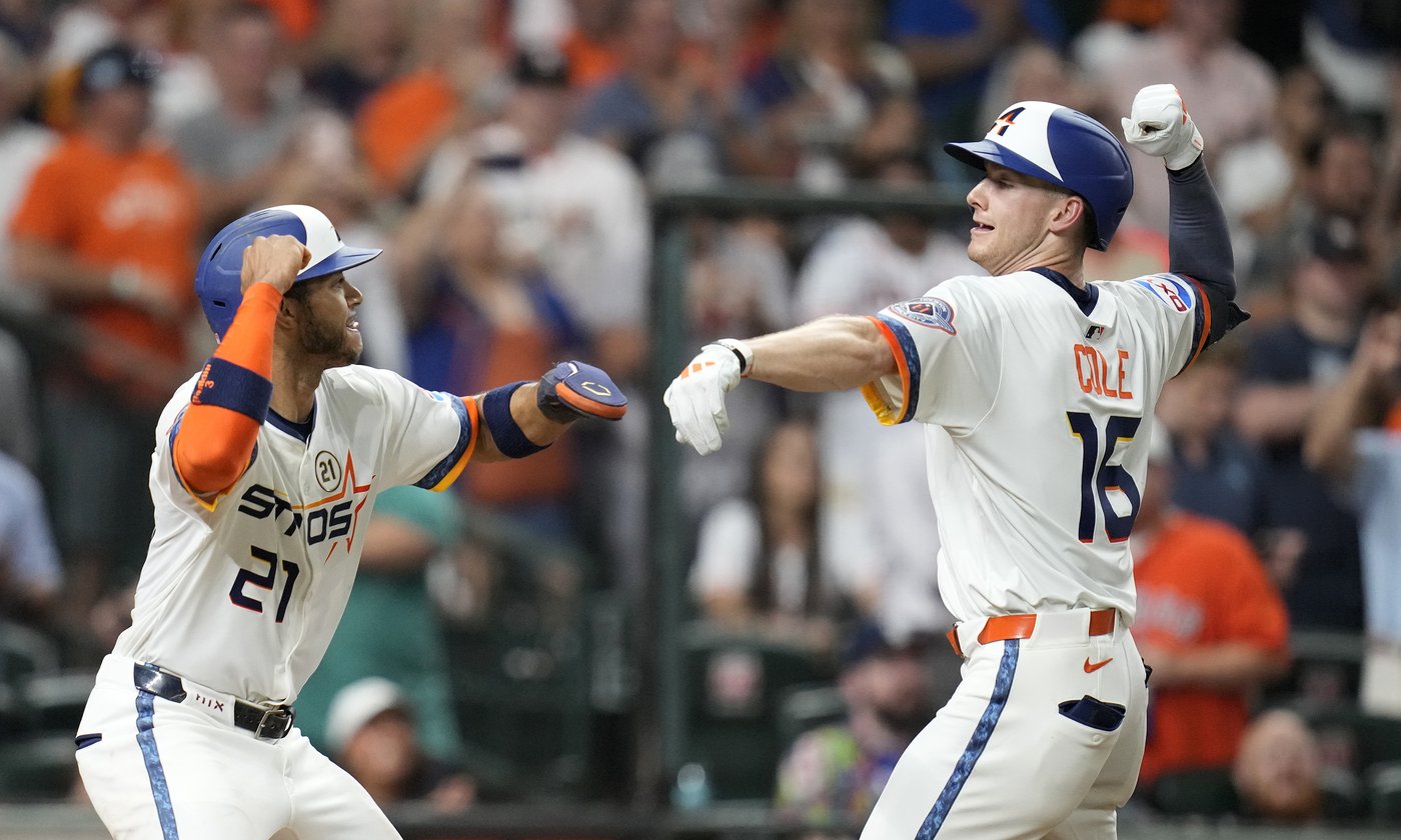 Astros rookie Zach Cole powers 6-3 win over Rangers in place of injured Yordan Alvarez | iNFOnews.ca