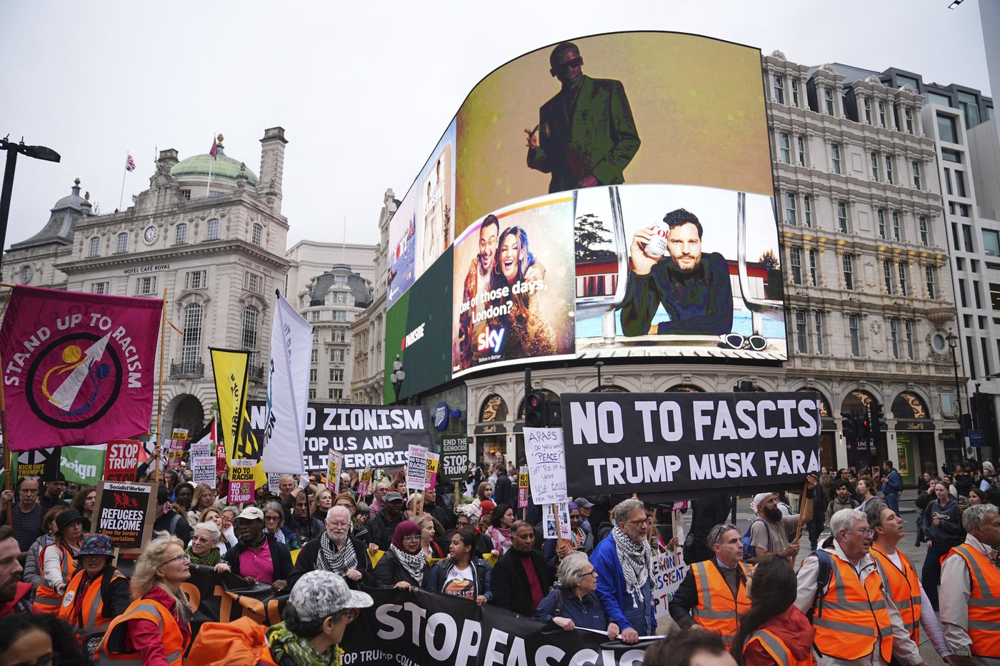 Trump's second state visit to the UK meets with protests and arrests | iNFOnews.ca