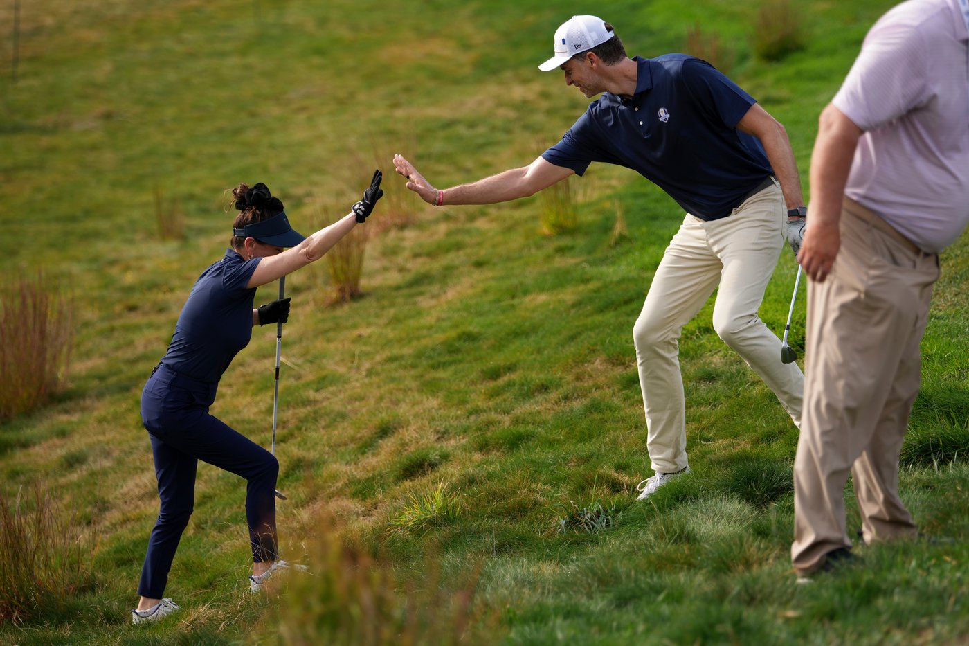 Big laughs and a birthday serenade as US beats Europe in Ryder Cup’s celebrity showdown | iNFOnews.ca