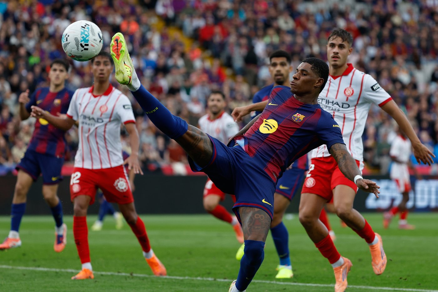 Barcelona beats Girona in stoppage time and Flick to miss clasico after sending off | iNFOnews.ca Barcelona beats Girona in stoppage time and Flick to miss clasico after sending off | iNFOnews.ca