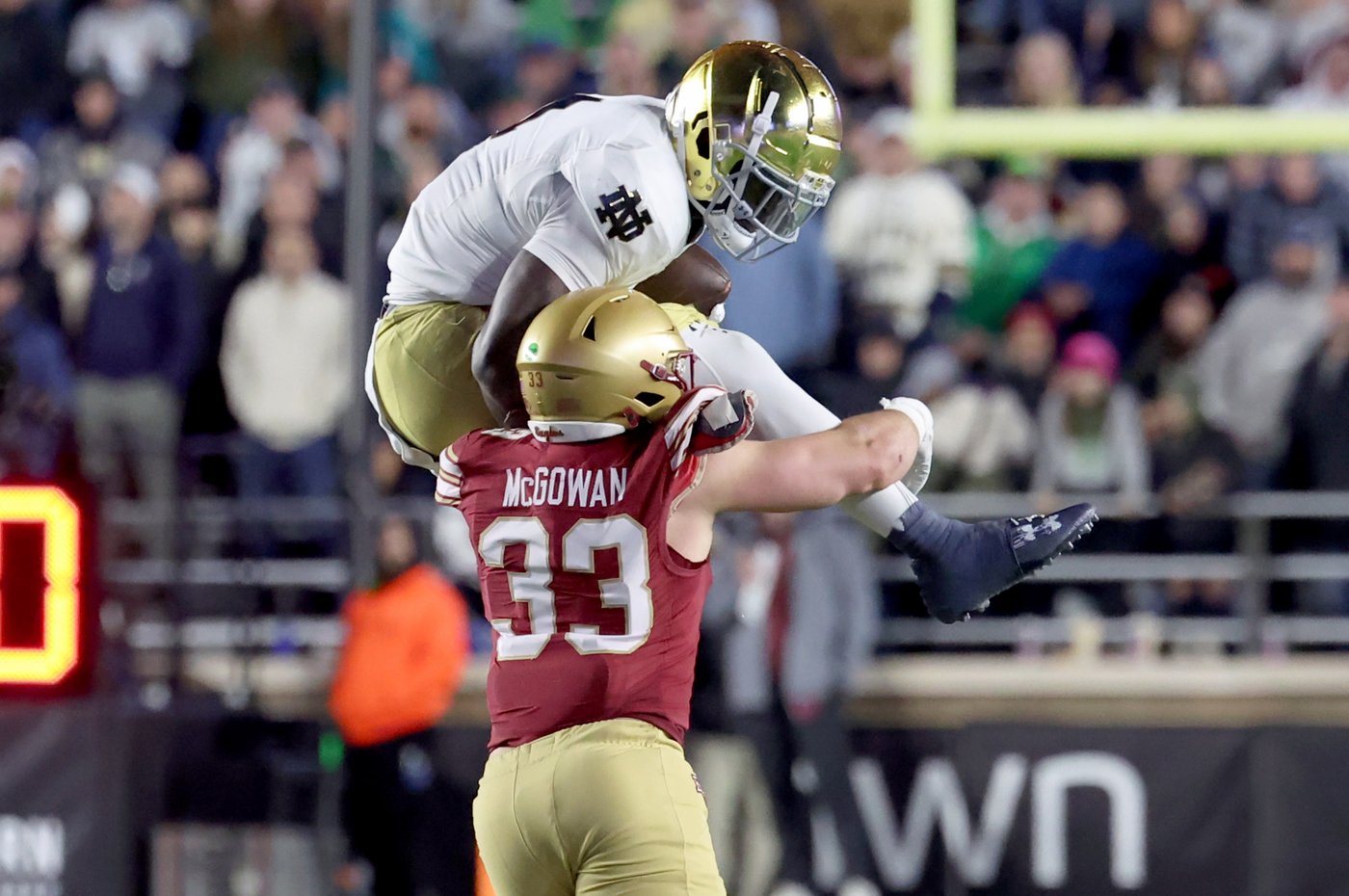 No. 12 Notre Dame escapes Boston College with 25-10 victory | iNFOnews.ca