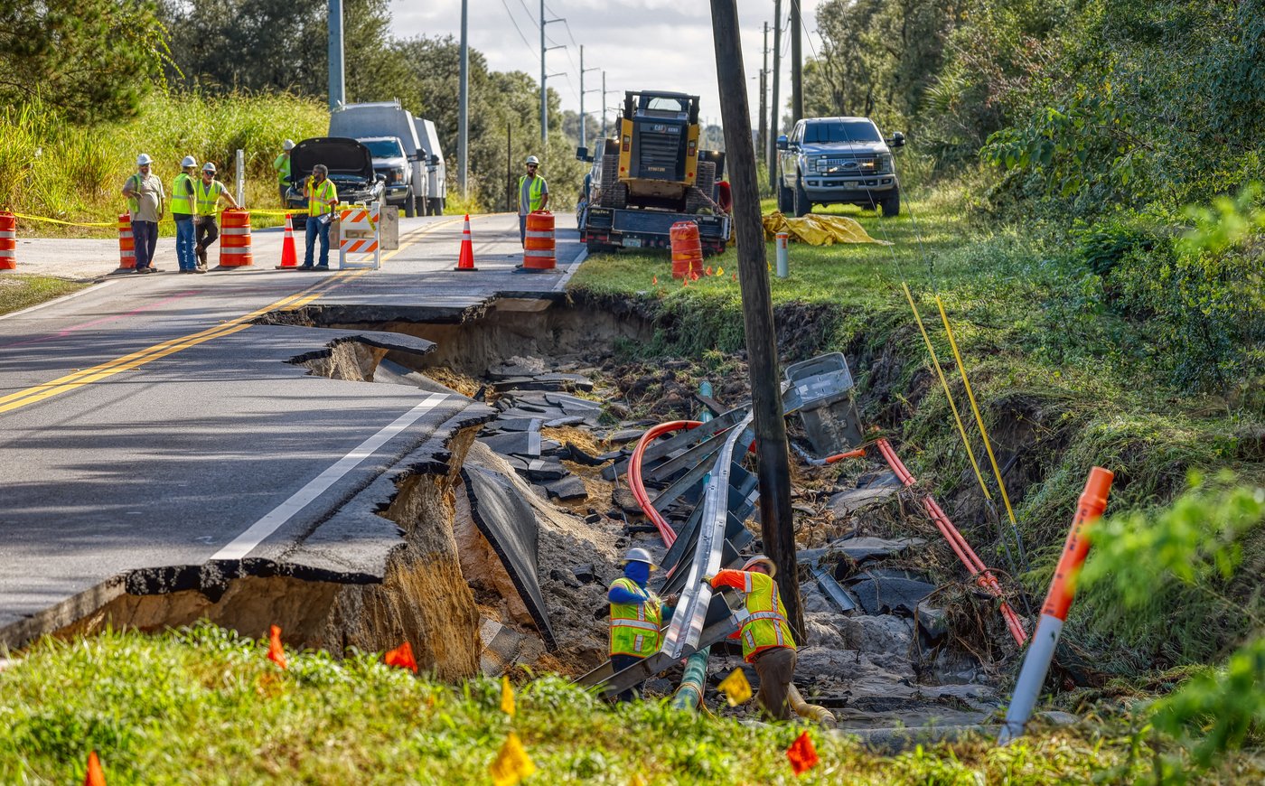 Slow-moving storm dumps as much rain as a hurricane in parts of Central Florida | iNFOnews.ca Slow-moving storm dumps as much rain as a hurricane in parts of Central Florida | iNFOnews.ca