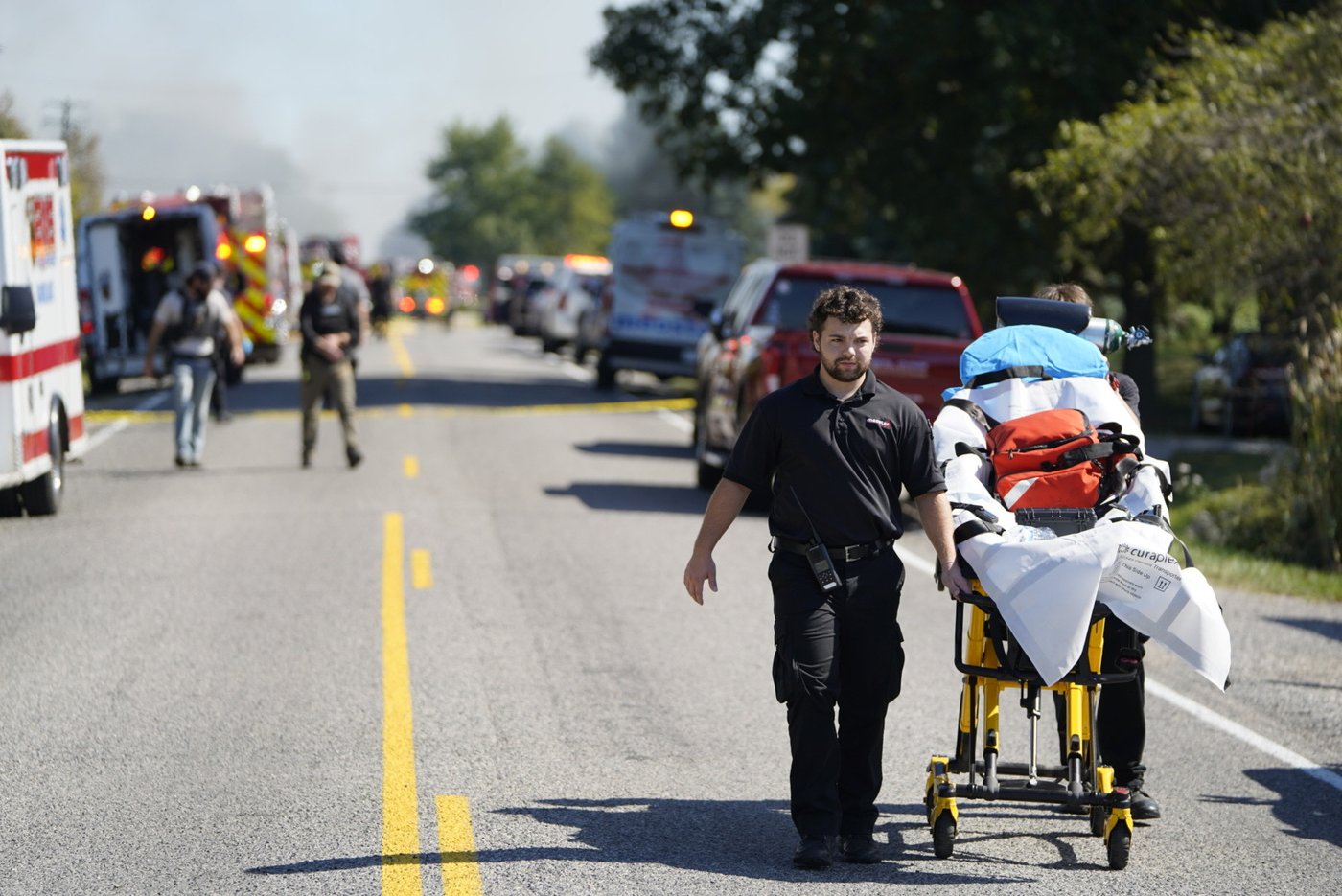 1 person dead and 9 injured in a shooting and fire at a Michigan church, police say | iNFOnews.ca