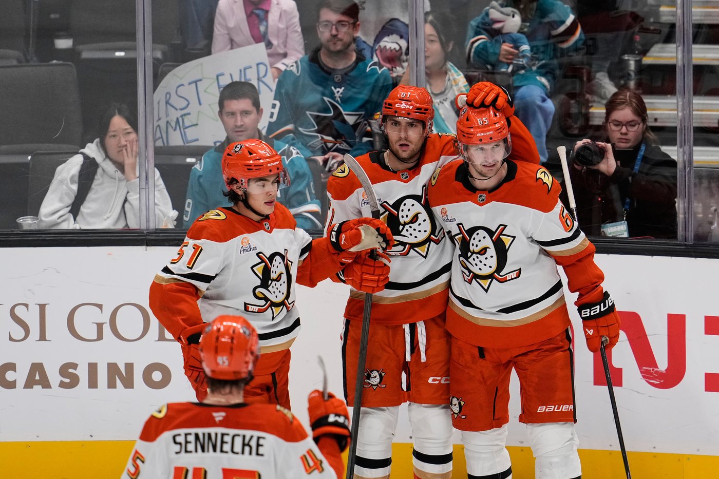 Ducks rally to stun Sharks 7-6 in OT | iNFOnews.ca