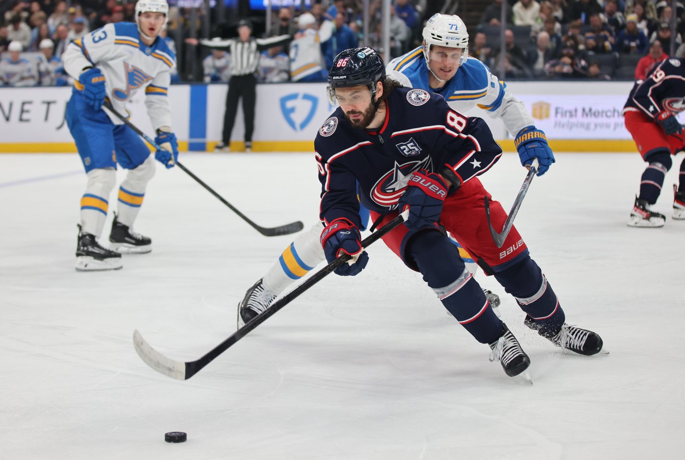 Werenski, Monahan lift Blue Jackets past Blues 3–2 for fourth straight win | iNFOnews.ca