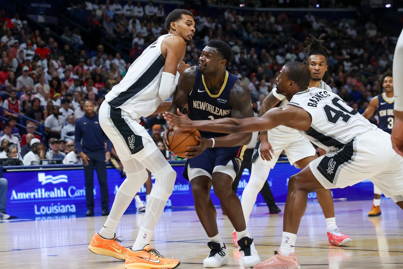 Wembanyama has 29 points, 11 rebounds and 9 blocks to lead Spurs past Pelicans, 120-116 in OT | iNFOnews.ca Wembanyama has 29 points, 11 rebounds and 9 blocks to lead Spurs past Pelicans, 120-116 in OT | iNFOnews.ca