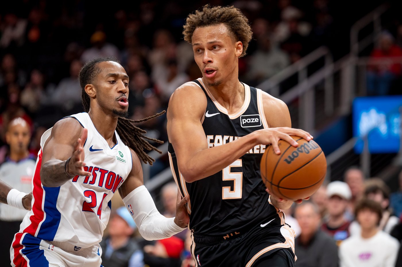 Pistons win 11th straight for their longest streak in 18 years, 120-112 over short-handed Hawks | iNFOnews.ca