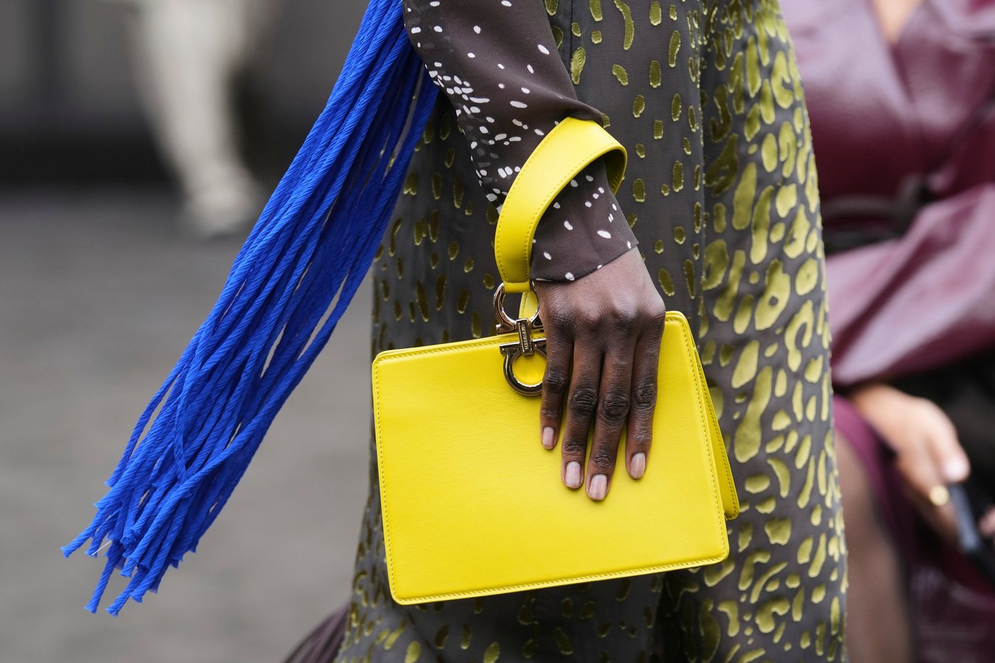 Ferragamo's chartreuse bags and shoes pop against 1920s- inspired co-ed collection | iNFOnews.ca