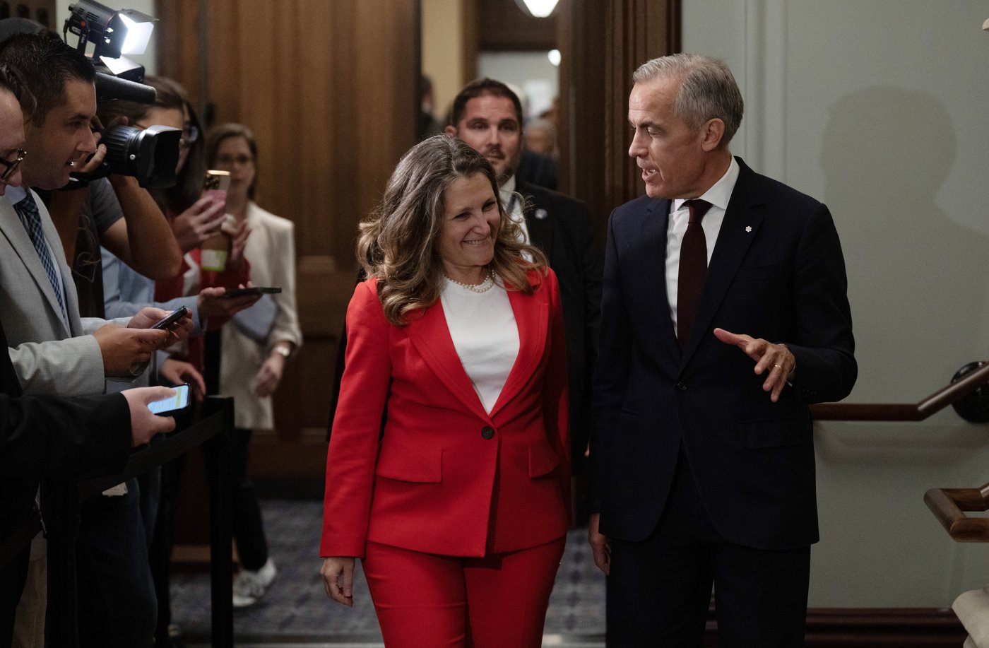 LeBlanc, MacKinnon take over for Freeland as she leaves Carney's cabinet | iNFOnews.ca LeBlanc, MacKinnon take over for Freeland as she leaves Carney's cabinet | iNFOnews.ca