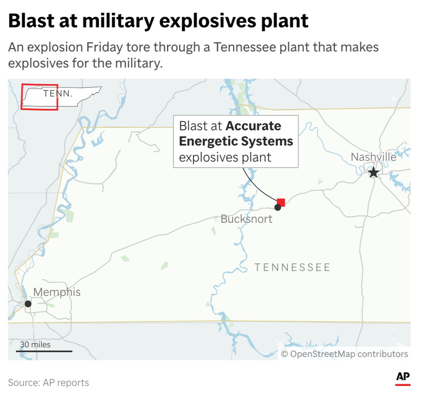 Blast at a Tennessee explosives plant leaves multiple people dead and missing, sheriff says | iNFOnews.ca Blast at a Tennessee explosives plant leaves multiple people dead and missing, sheriff says | iNFOnews.ca