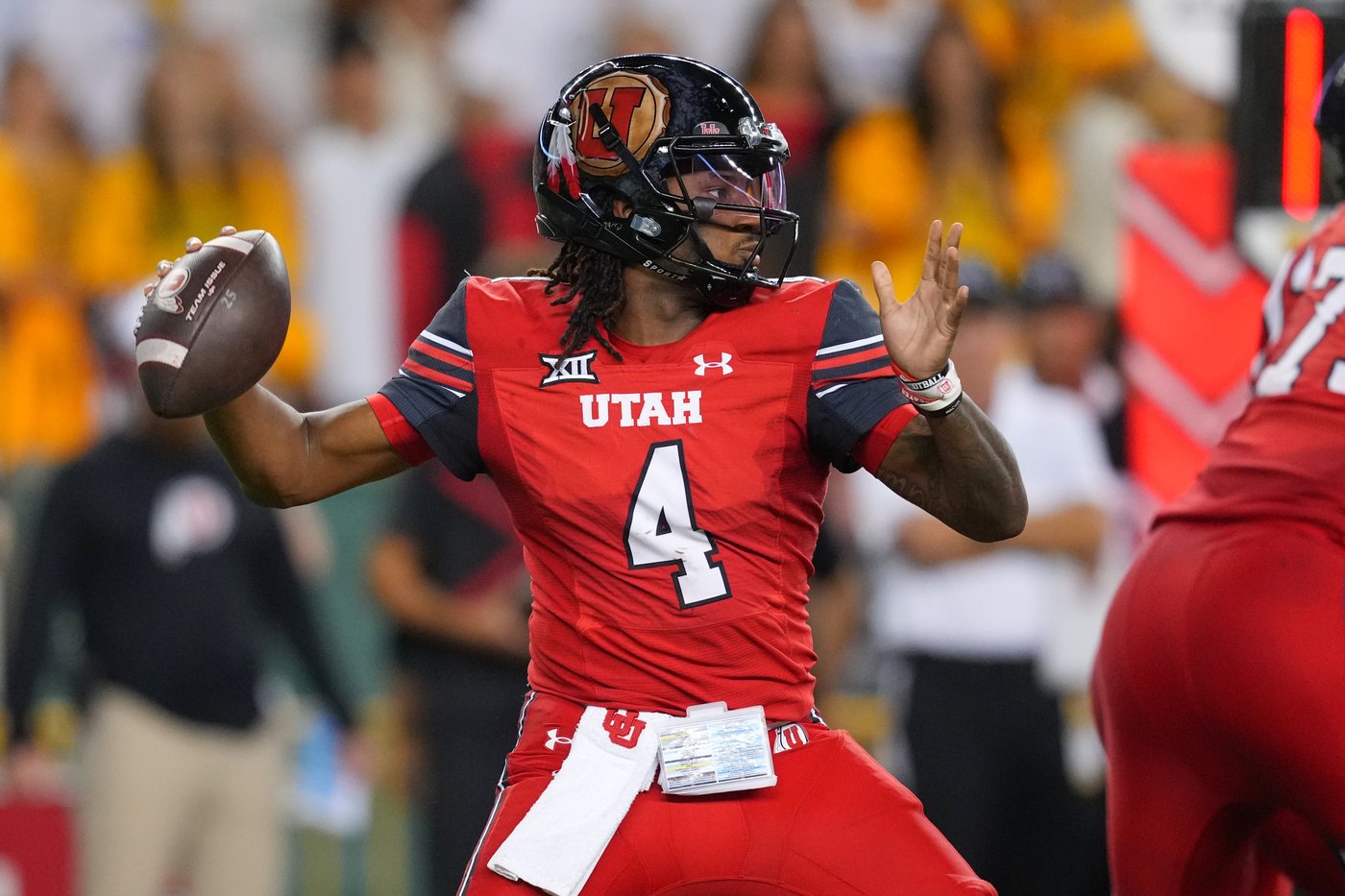 No. 13 Utah has quite a QB tandem with Devon Dampier and running true freshman Byrd Fiicklin | iNFOnews.ca No. 13 Utah has quite a QB tandem with Devon Dampier and running true freshman Byrd Fiicklin | iNFOnews.ca