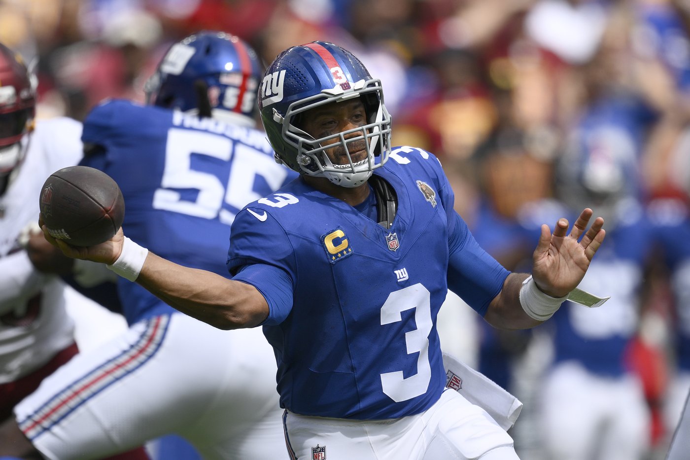 Russell Wilson will remain the Giants' starting QB going into Week 2 | iNFOnews.ca