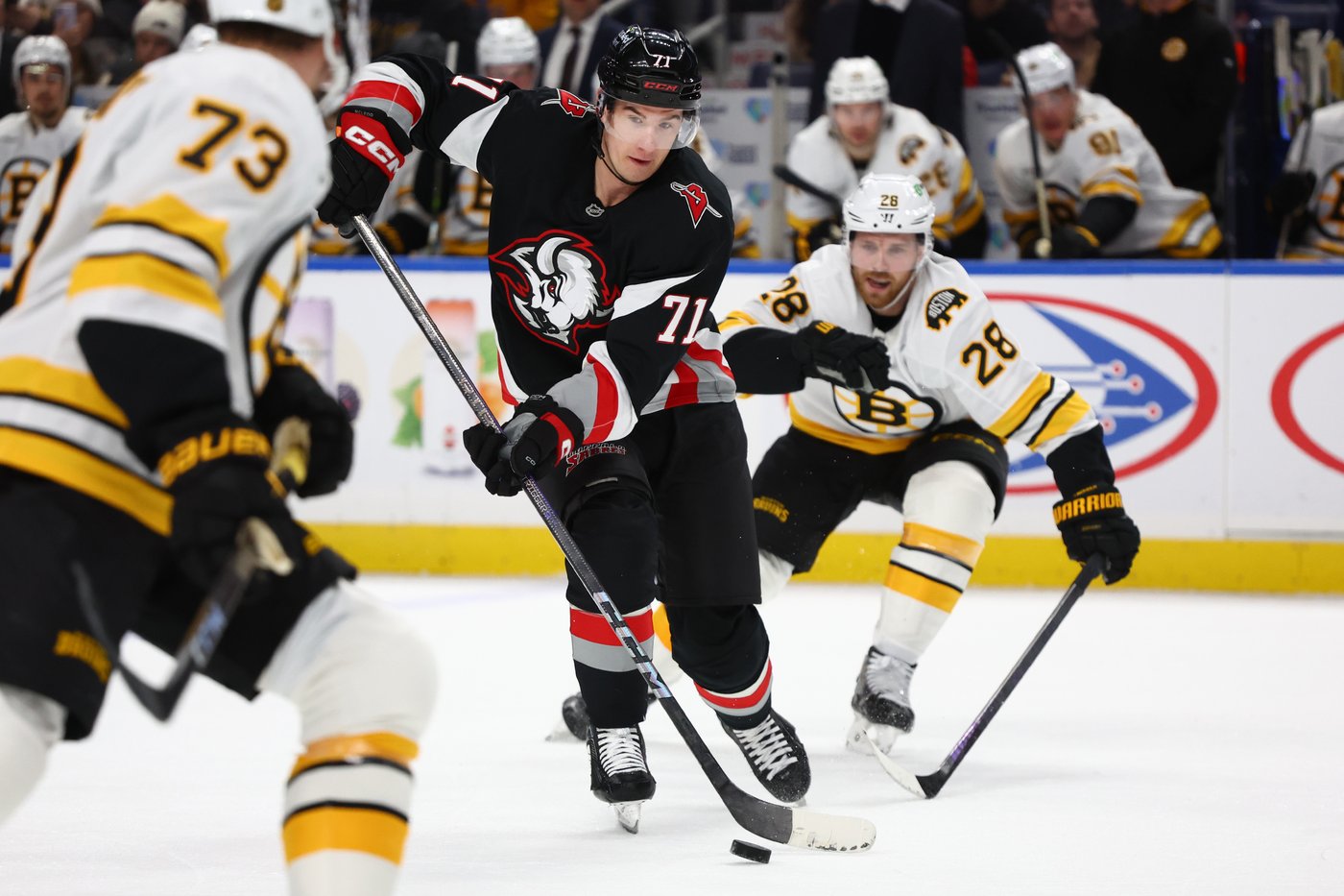 Samuelsson's three-point game leads Sabres to 8th straight win, 4-1 over Bruins | iNFOnews.ca