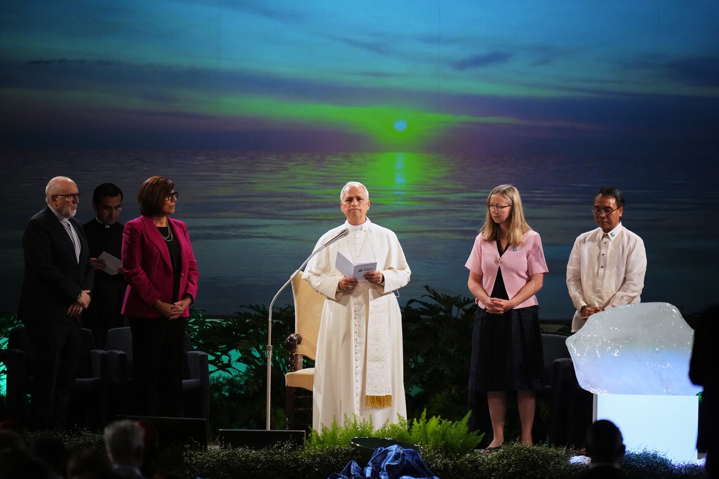 Pope Leo XIV takes aim at climate skeptics as he embraces predecessor's environmental legacy | iNFOnews.ca