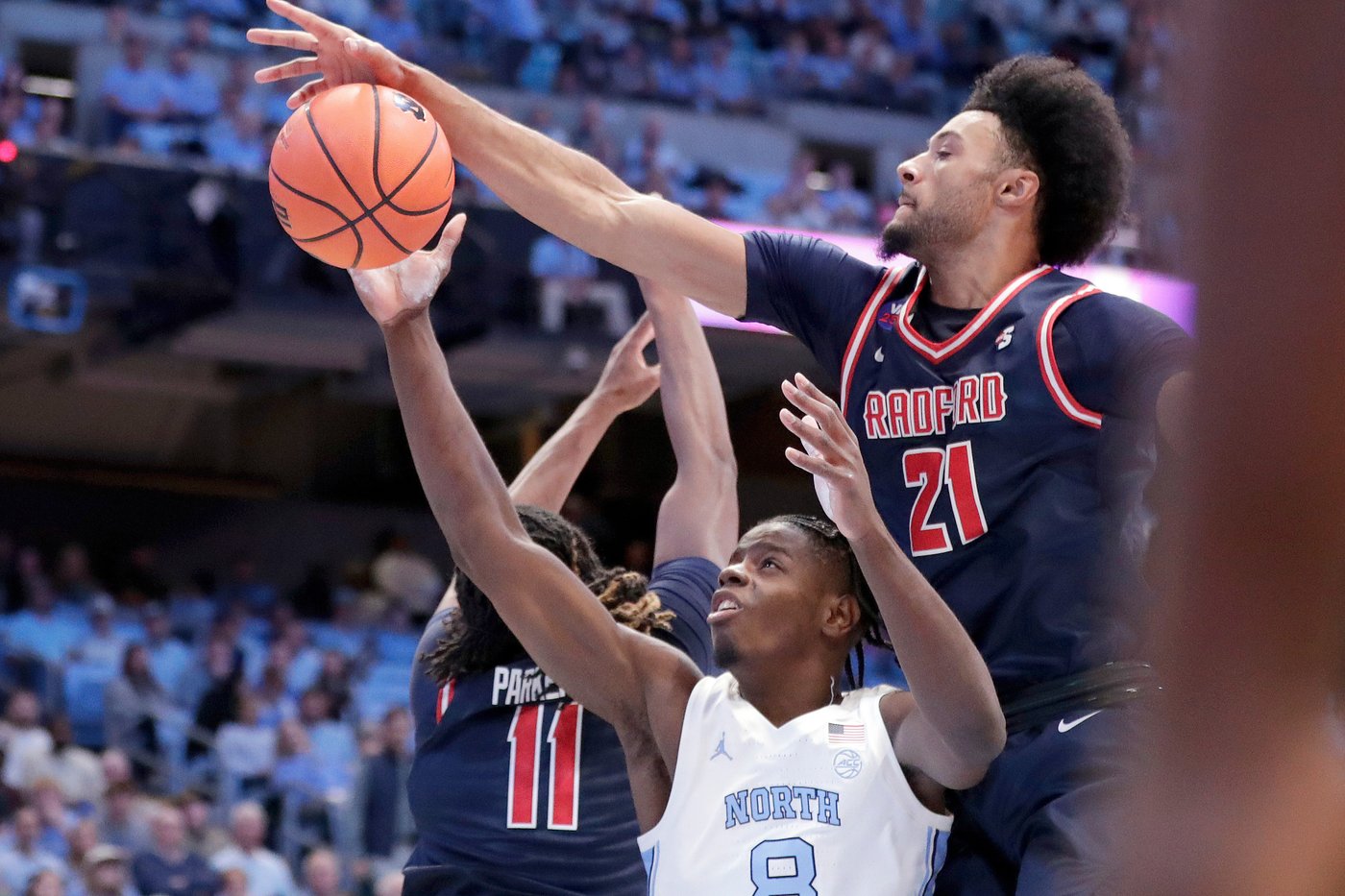 Bogavac, Veesaar lead No. 18 North Carolina past Radford 89-74 | iNFOnews.ca Bogavac, Veesaar lead No. 18 North Carolina past Radford 89-74 | iNFOnews.ca