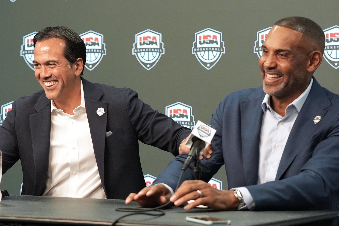 How did Grant Hill ask Erik Spoelstra to be the Olympic coach? Turns out, he didn't have to | iNFOnews.ca How did Grant Hill ask Erik Spoelstra to be the Olympic coach? Turns out, he didn't have to | iNFOnews.ca
