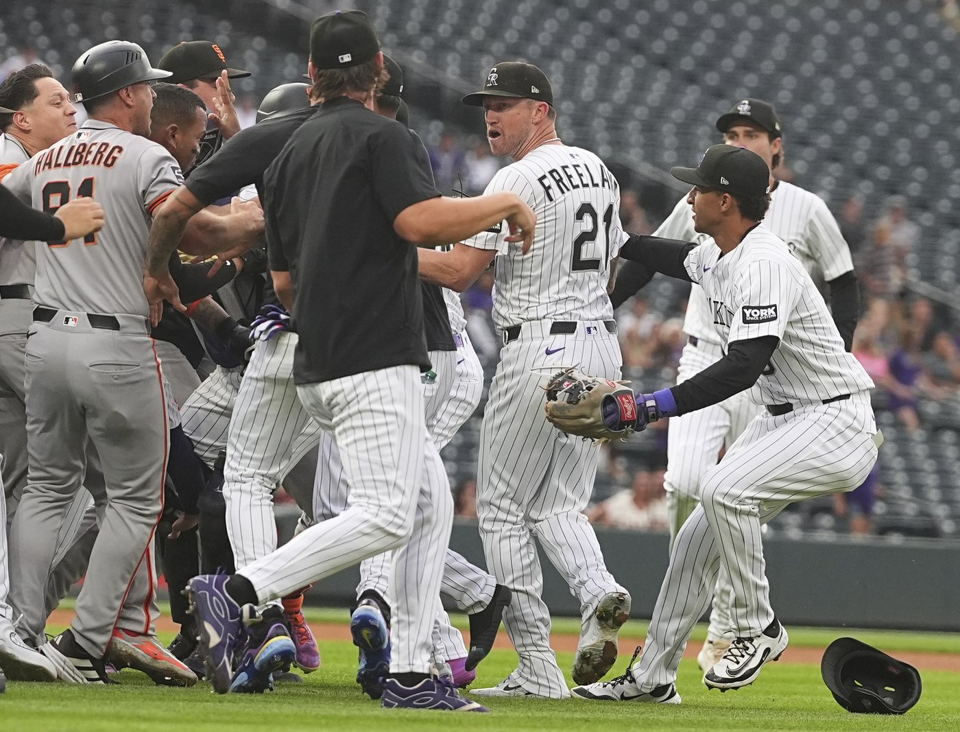 Three ejected in Giants-Rockies game, delaying Rafael Devers' 30th home run trot of season | iNFOnews.ca Three ejected in Giants-Rockies game, delaying Rafael Devers' 30th home run trot of season | iNFOnews.ca