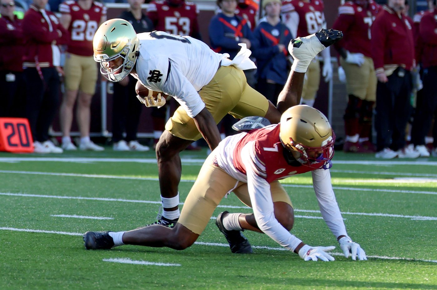 No. 12 Notre Dame escapes Boston College with 25-10 victory | iNFOnews.ca