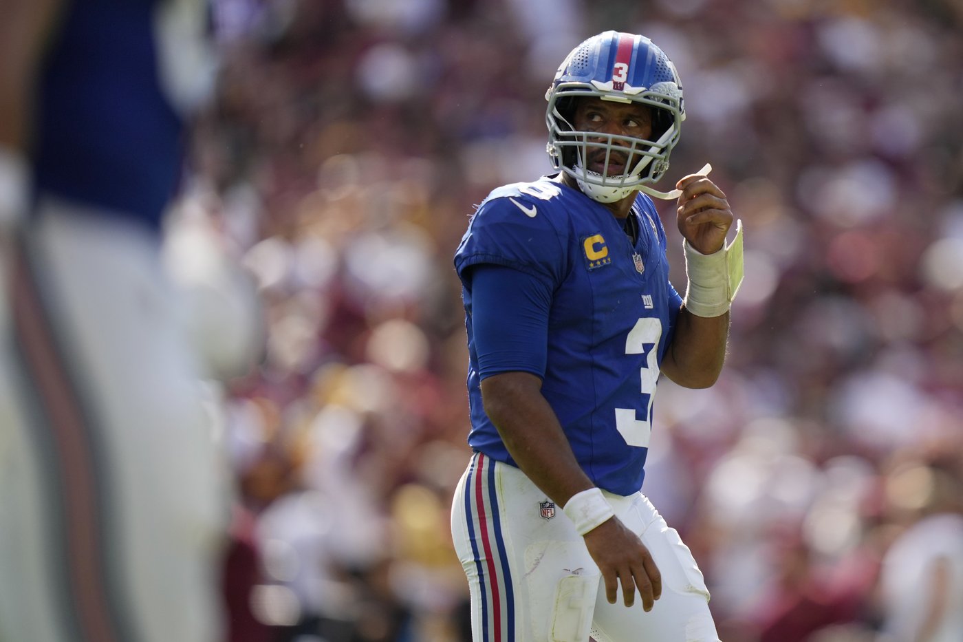Russell Wilson will remain the Giants' starting QB going into Week 2 | iNFOnews.ca