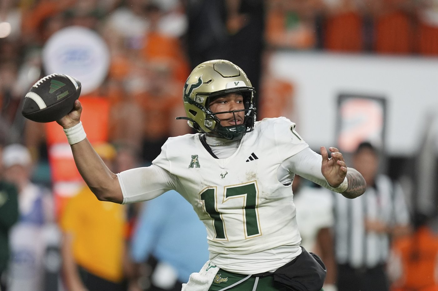 Carson Beck, Mark Fletcher Jr. lead the way as No. 5 Miami rolls past No. 18 USF, 49-12 | iNFOnews.ca