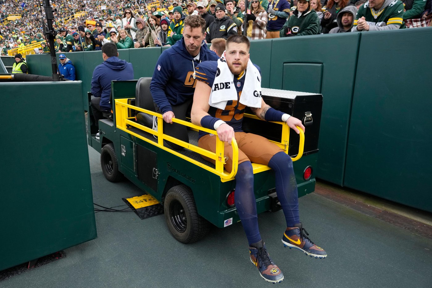 Packers tight end Tucker Kraft has torn ACL and will miss remainder of the season | iNFOnews.ca Packers tight end Tucker Kraft has torn ACL and will miss remainder of the season | iNFOnews.ca