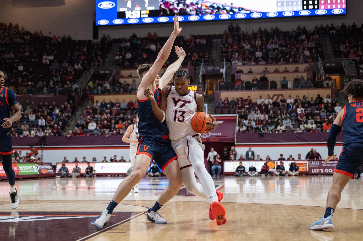 Virginia Tech pulls away from No. 21 Virginia in triple overtime for 95-85 win | iNFOnews.ca