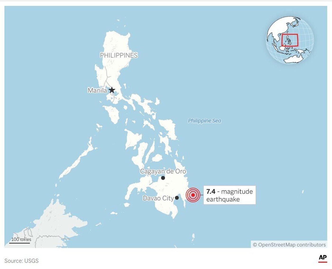 Two powerful quakes strike off southern Philippines, killing at least 7 people | iNFOnews.ca Two powerful quakes strike off southern Philippines, killing at least 7 people | iNFOnews.ca