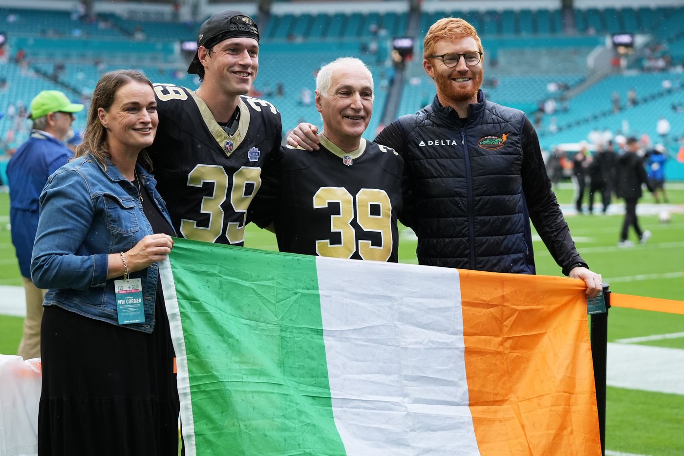 Northern Ireland kicker Smyth drills 56-yard field goal in Saints debut | iNFOnews.ca