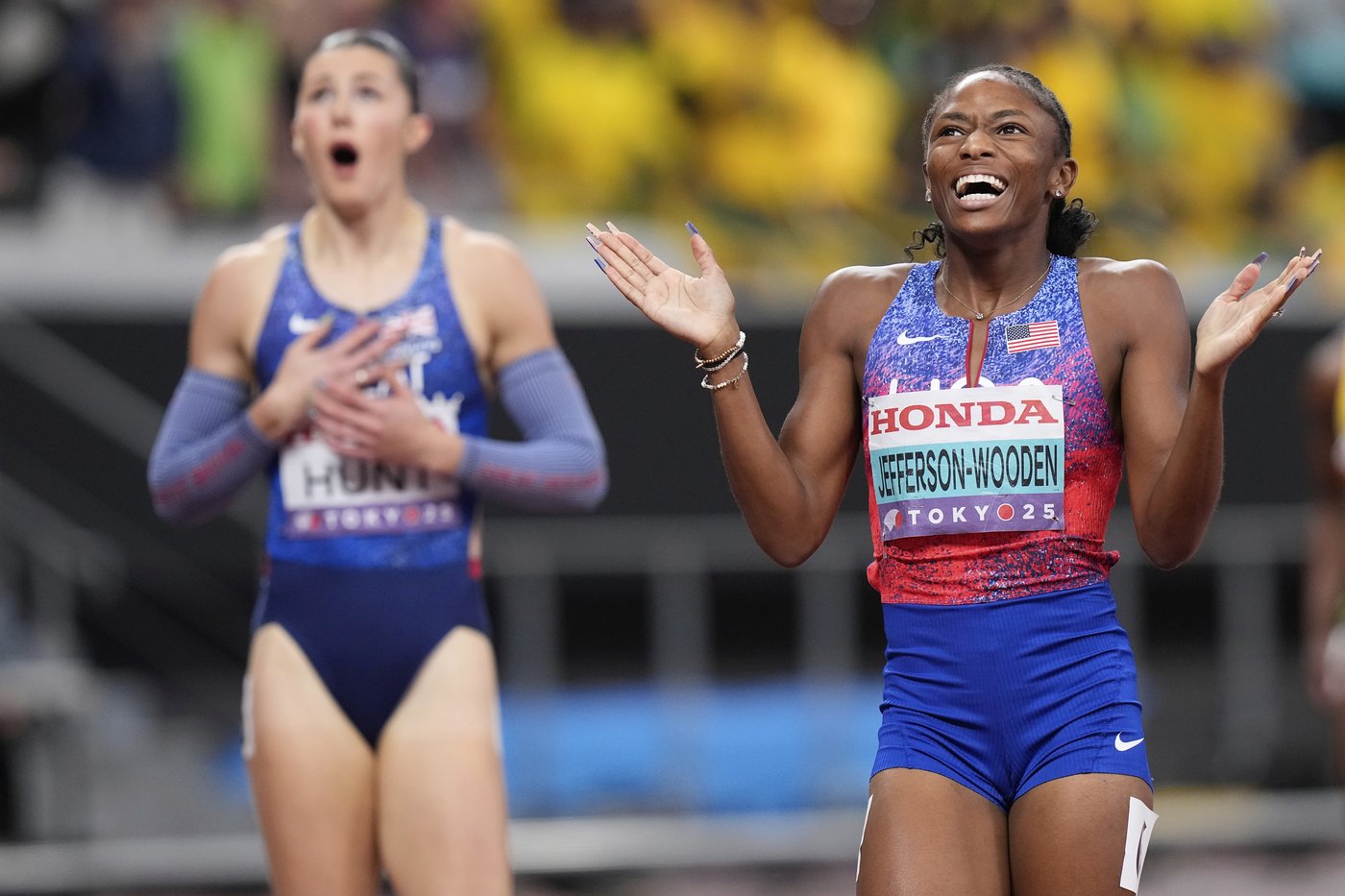 New US sprint star Melissa Jefferson-Wooden helped save her dad's life when she was 17 | iNFOnews.ca