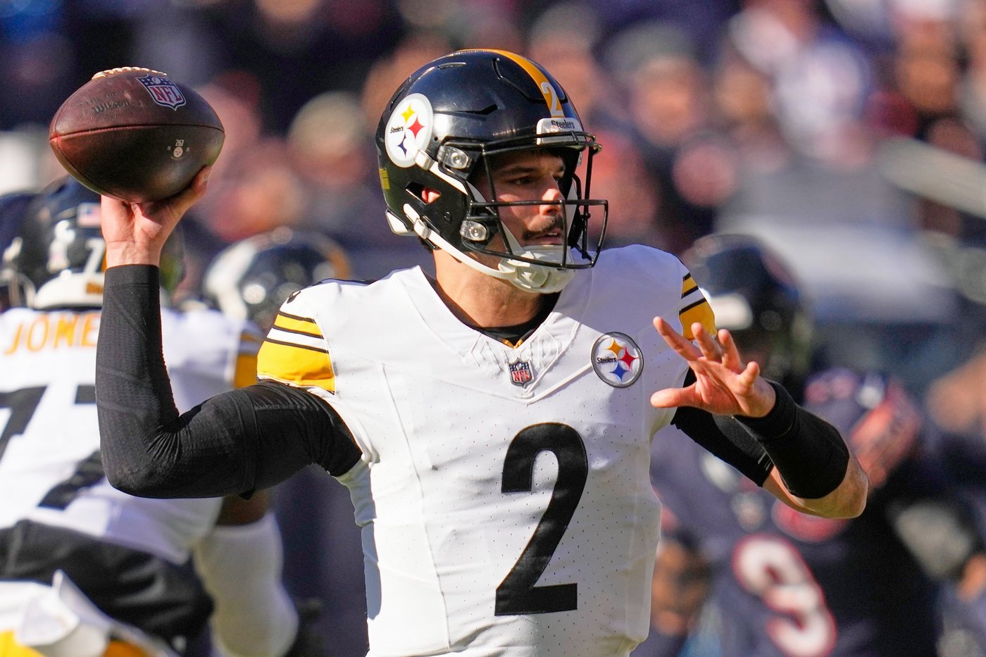 With Aaron Rodgers sidelined, Mason Rudolph and the Steelers fall short in Chicago | iNFOnews.ca