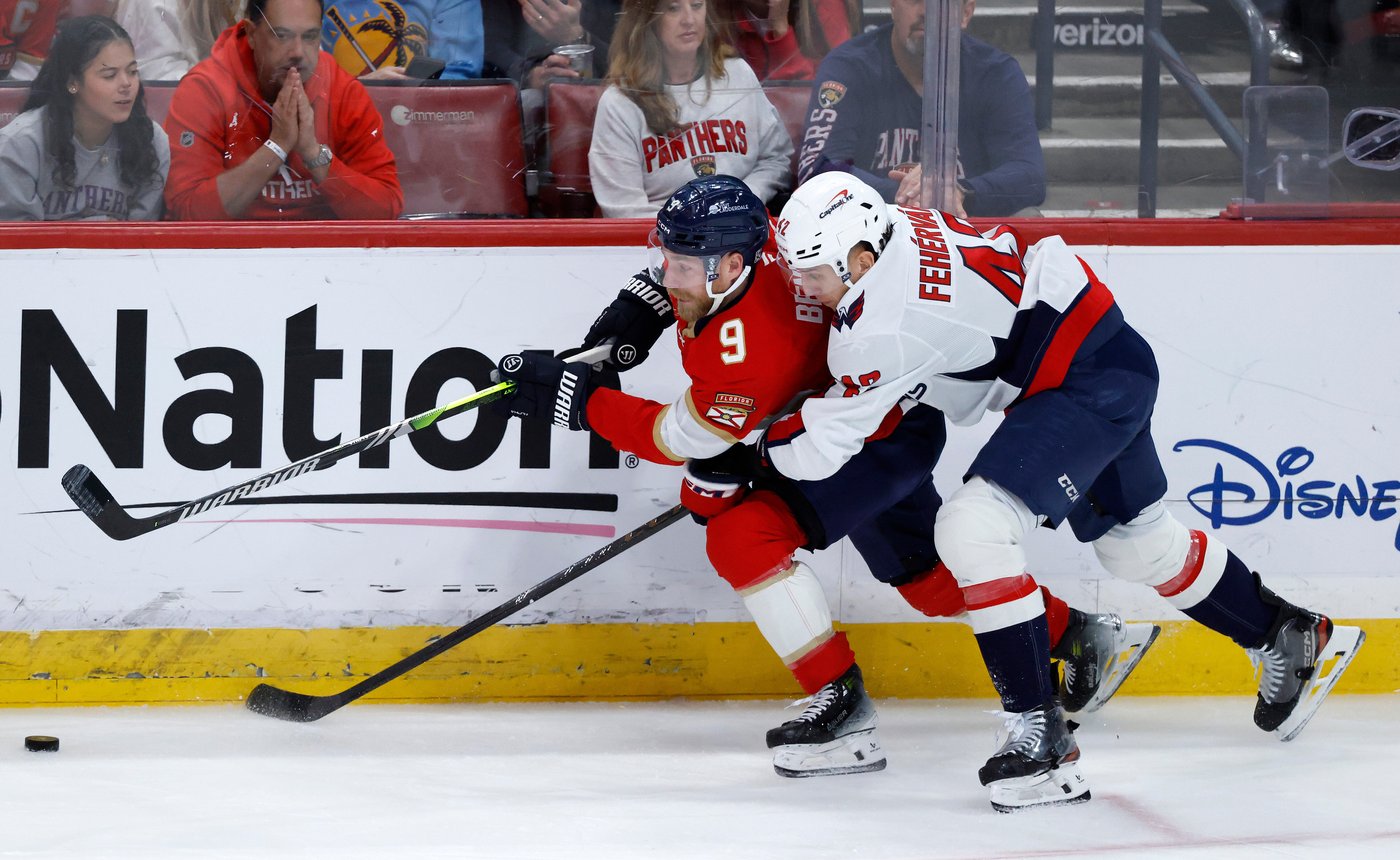 Reinhart scores twice as Panthers beat Capitals 5-3, giving Florida 9th win in 12 games | iNFOnews.ca