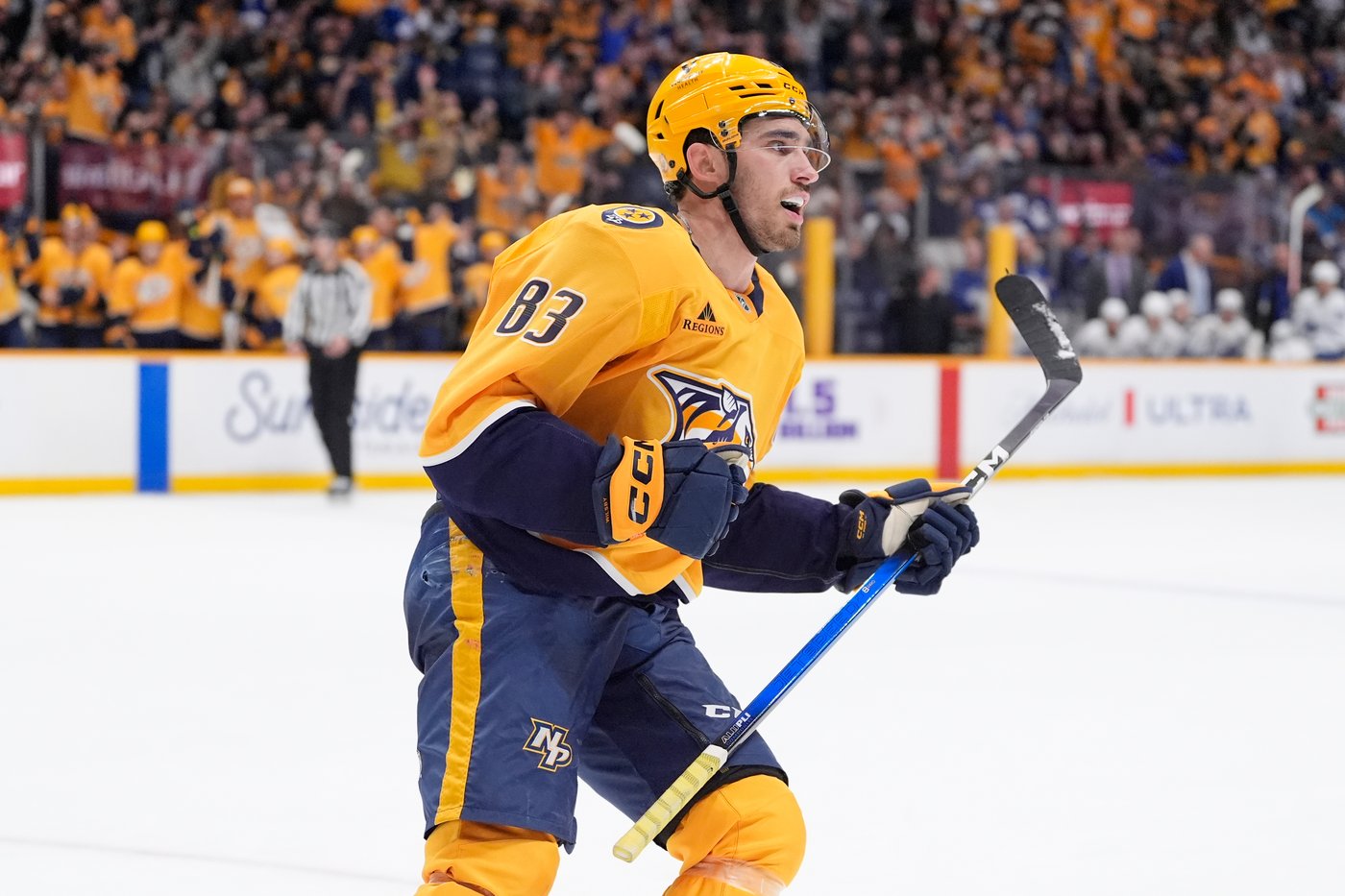 Luke Evangelista breaks third-period tie as Predators beat Leafs 5-3 | iNFOnews.ca
