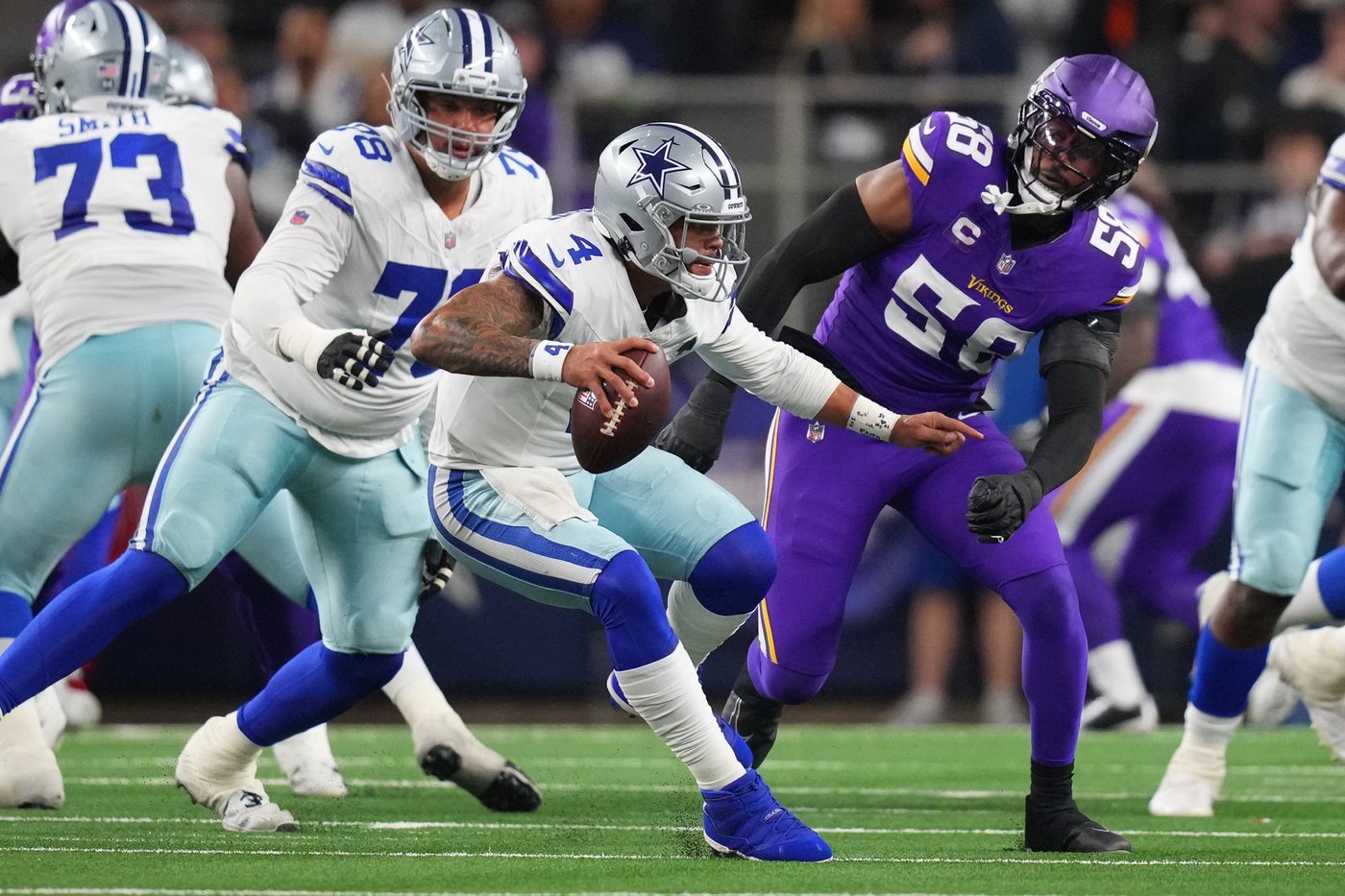 Vikings edge rusher Greenard to have season-ending shoulder surgery after making Pro Bowl last year | iNFOnews.ca