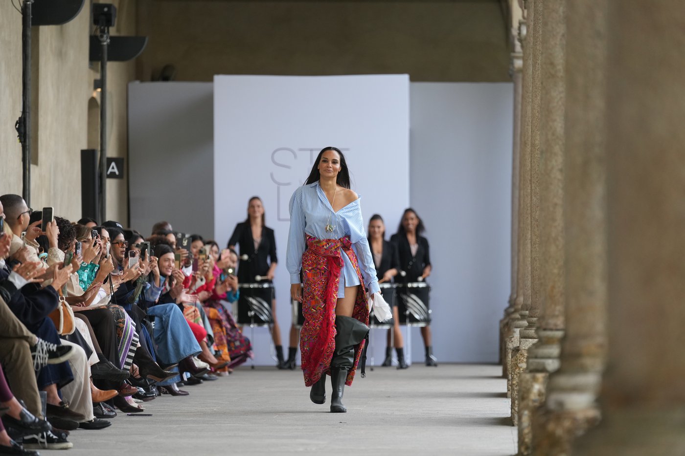 Stella Jean's Milan runway features artisans from Bhutan and an appeal to preserve craftsmanship | iNFOnews.ca