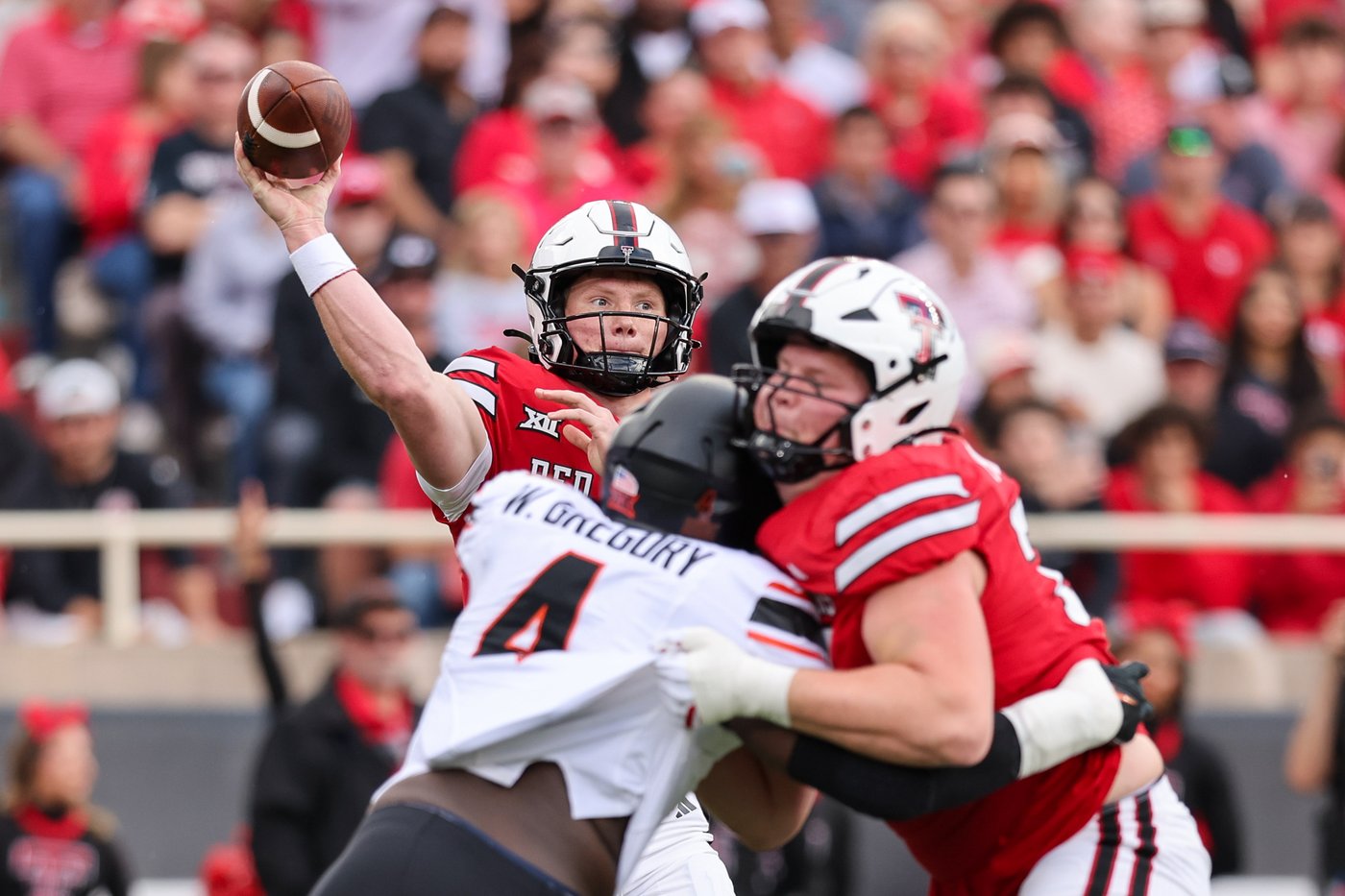 J'Koby Williams scores twice right away as No. 14 Texas Tech routs Oklahoma State 42-0 | iNFOnews.ca J'Koby Williams scores twice right away as No. 14 Texas Tech routs Oklahoma State 42-0 | iNFOnews.ca