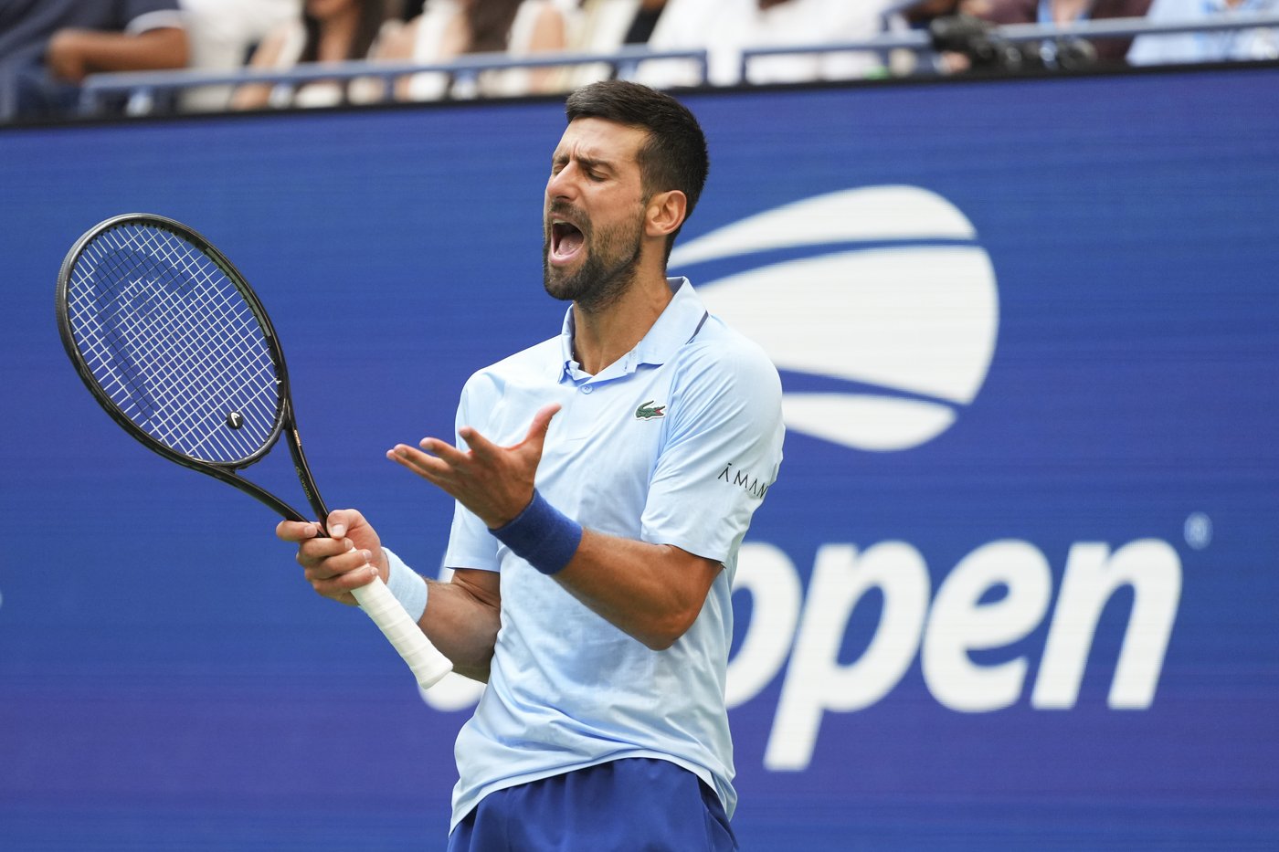 Photos: From violin mimics to victory fists, Djokovic steals the show | iNFOnews.ca