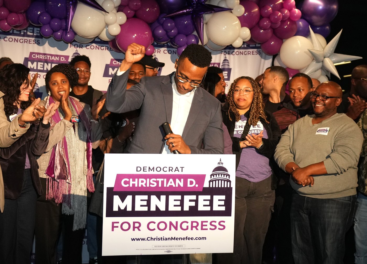 Democrat Christian Menefee wins election for US House, narrowing GOP's slim majority | iNFOnews.ca