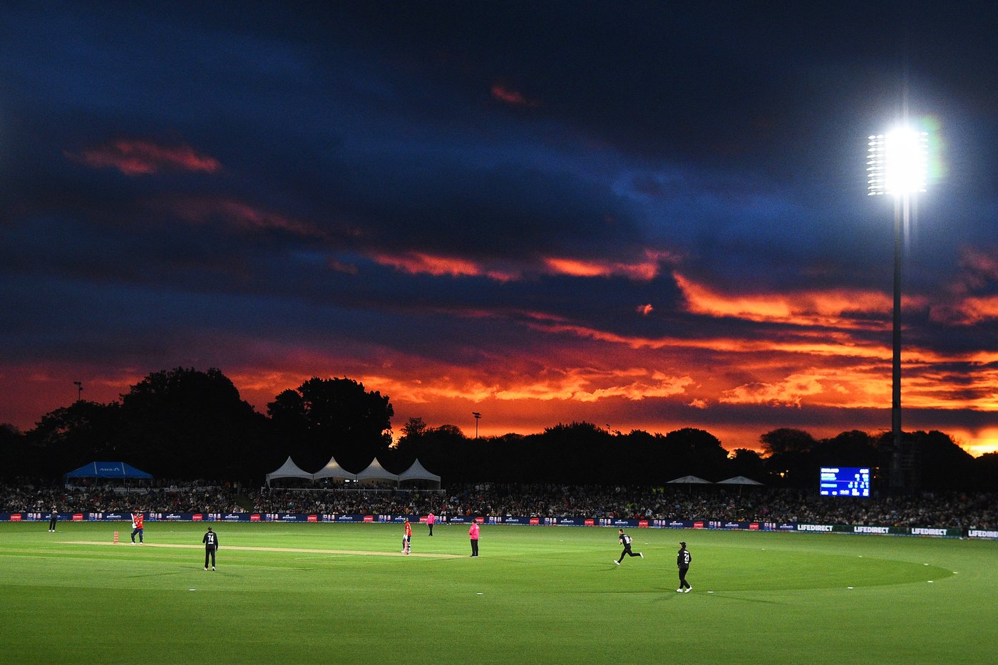 Rain washes out the 1st T20 international between New Zealand and England | iNFOnews.ca