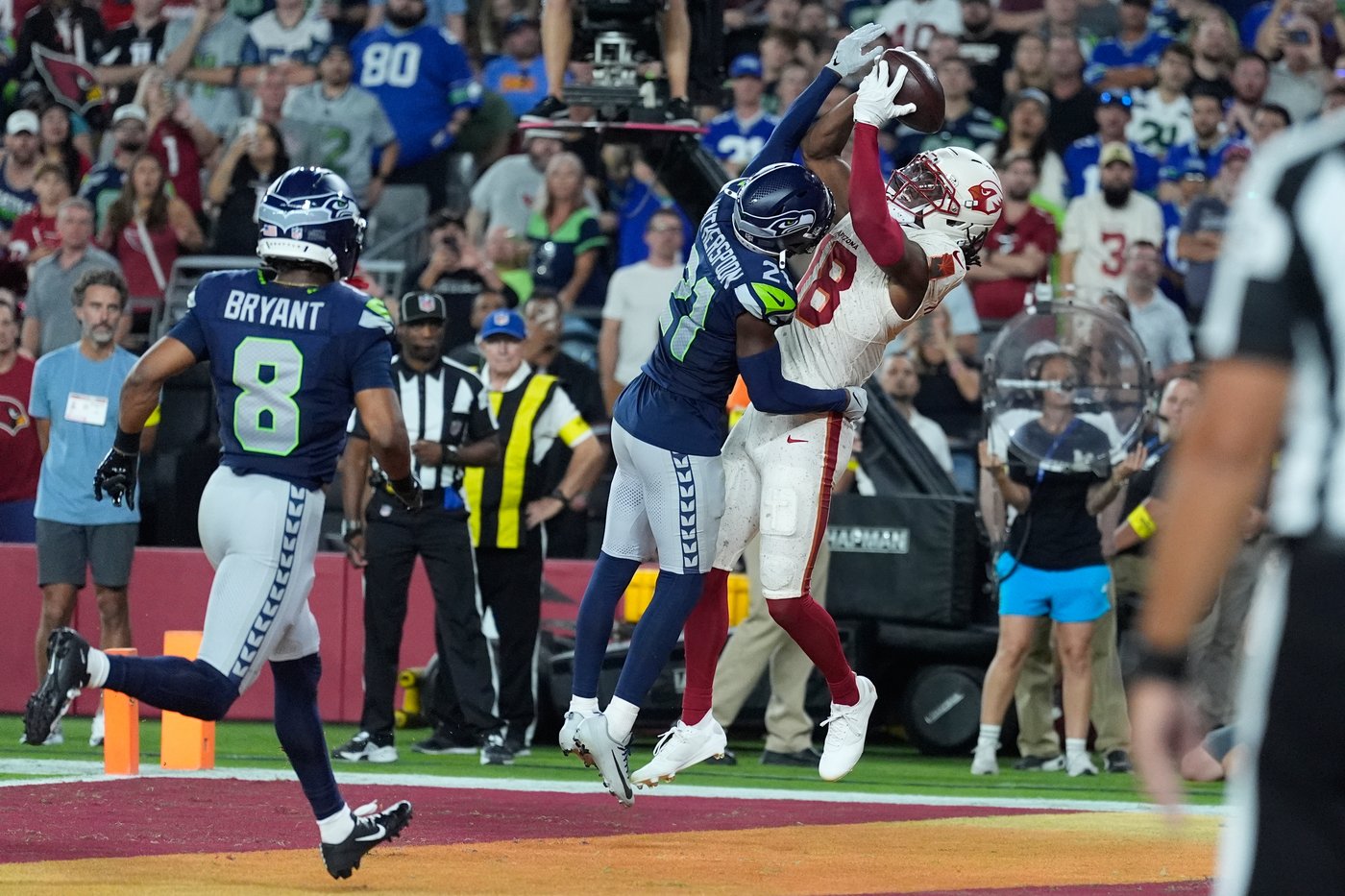 Cardinals' Marvin Harrison Jr. shows mercurial side with TD, bobbled pass against Seahawks | iNFOnews.ca