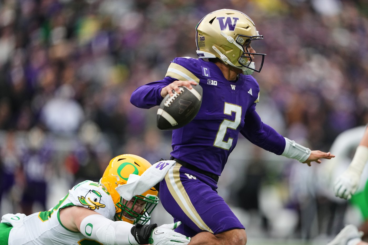 Malik Benson’s late touchdown cements No. 5 Oregon’s 26-14 win over Washington | iNFOnews.ca