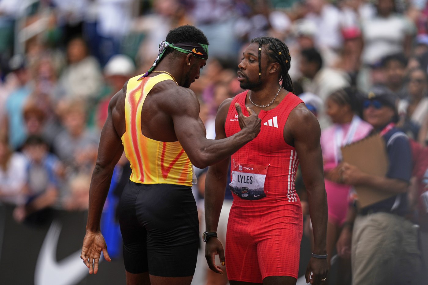 When push comes to shove, expect Lyles and Bednarek back on the track for a rematch at worlds | iNFOnews.ca When push comes to shove, expect Lyles and Bednarek back on the track for a rematch at worlds | iNFOnews.ca